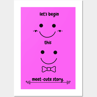 Let's Begin This Meet Cute Story Posters and Art